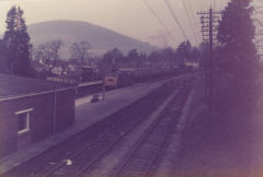 
Abergavenny Station and Class 37, c1978